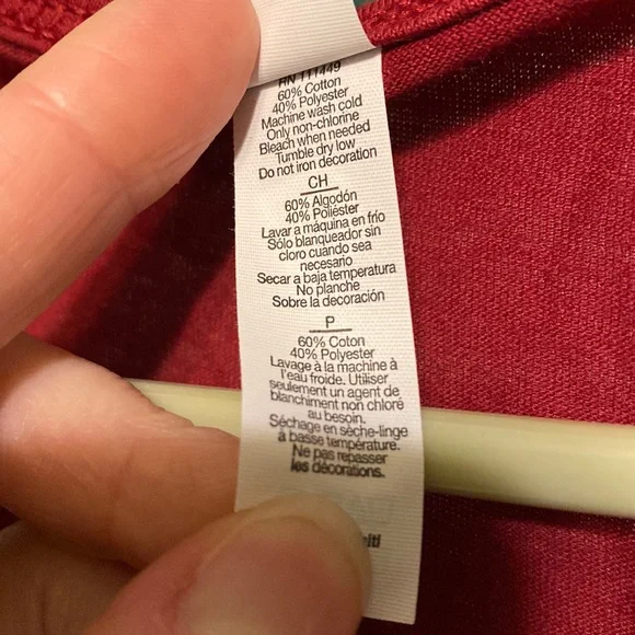 NWOT Women’s Next Level Ideal T Small Burgundy Racer back Tank - Picture 4 of 5